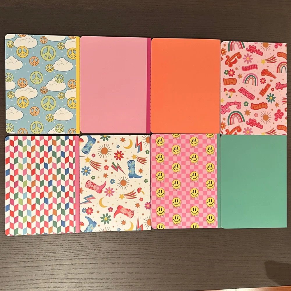 Notebook 6” x 8” and a pen (you choose the notebook)